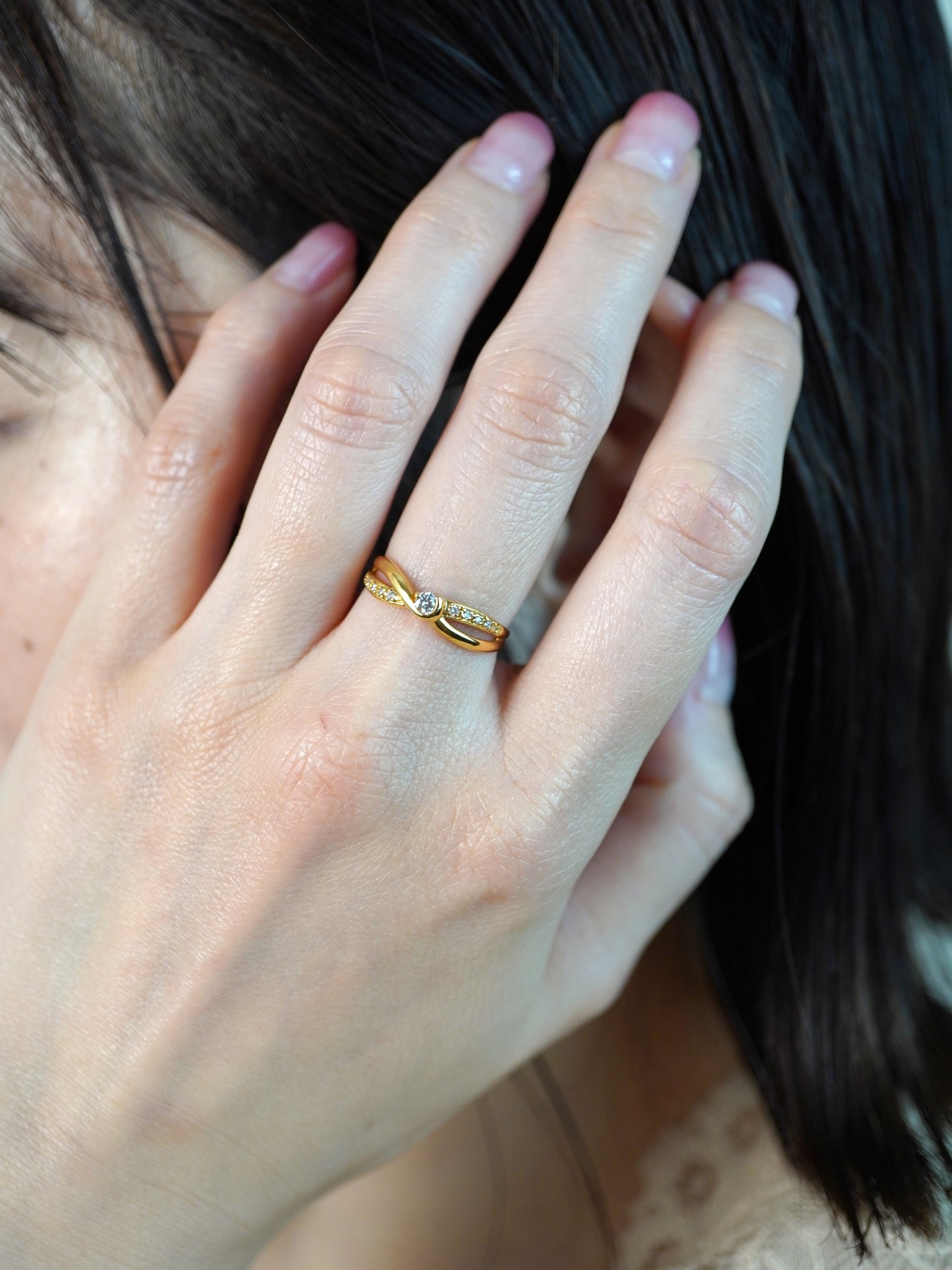ダイヤ リング|獅子座の星座石・4月誕生石