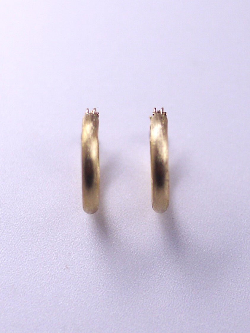 [受注] ゴールド フープ ピアス